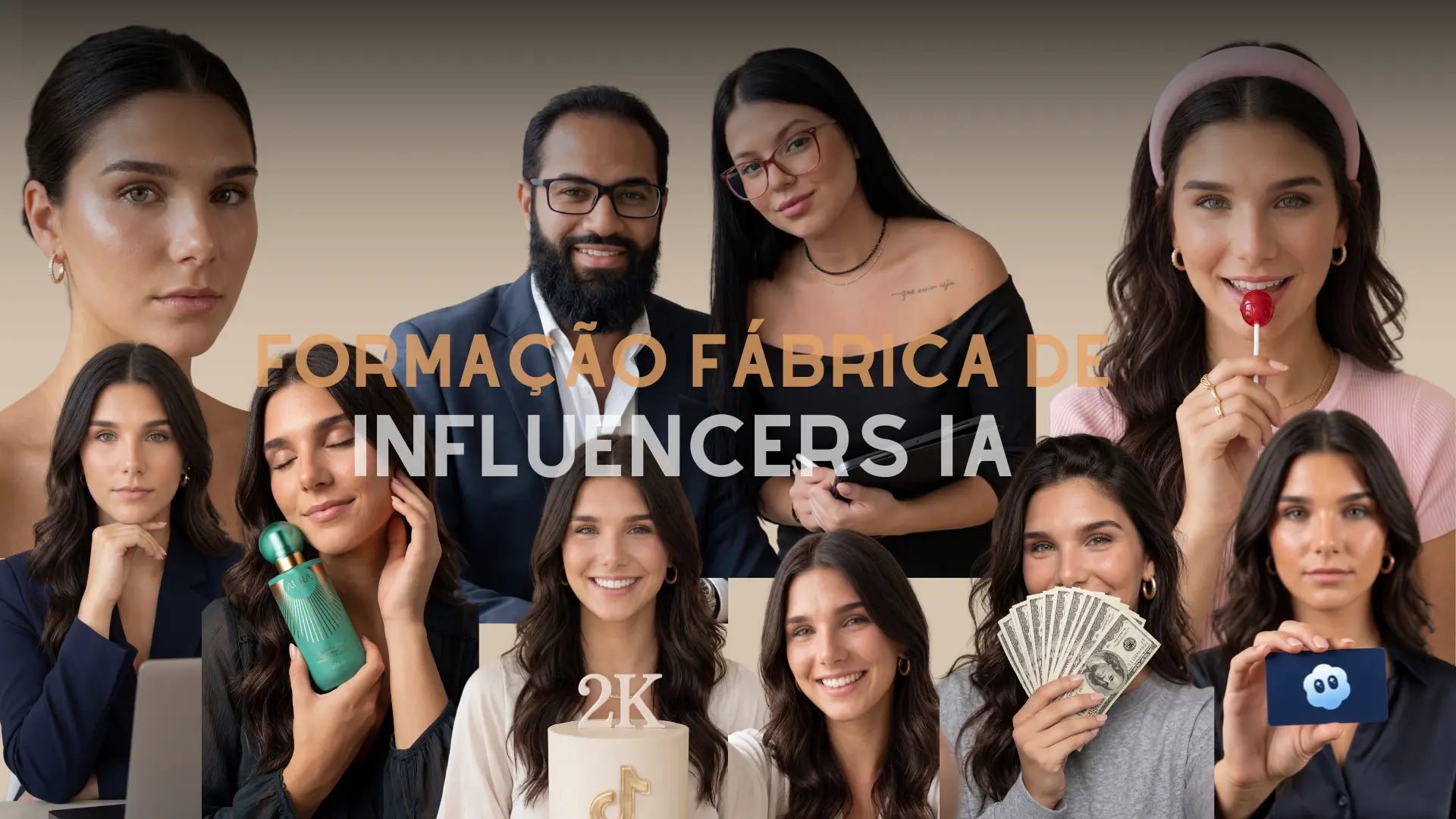 Exemplos de Influencers IA